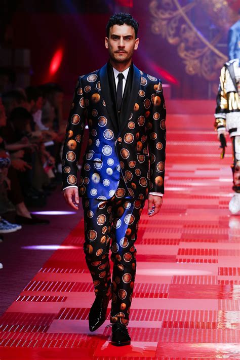 dolce gabbana spring summer 2018 menswear|dolce and gabbana men's evening.